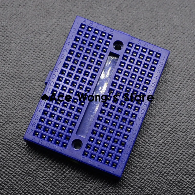 1pcs SYB-170 Mini Solderless Prototype Breadboard 170 Tie-points Blue