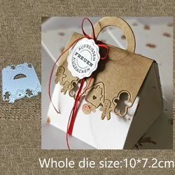 New Design Craft Metal stencil mold Cutting Die Gingerbread Man bag handle scrapbook die cut Album Paper Card Craft Embossing