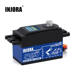 Injora metal dişli 14kg ınjs014 a dijital düşük profilli servo 1/10 rc on-road touring drift araba tamiya kyosho helikopter modeli 8 en çok satan, dişli kyosho-no. 3