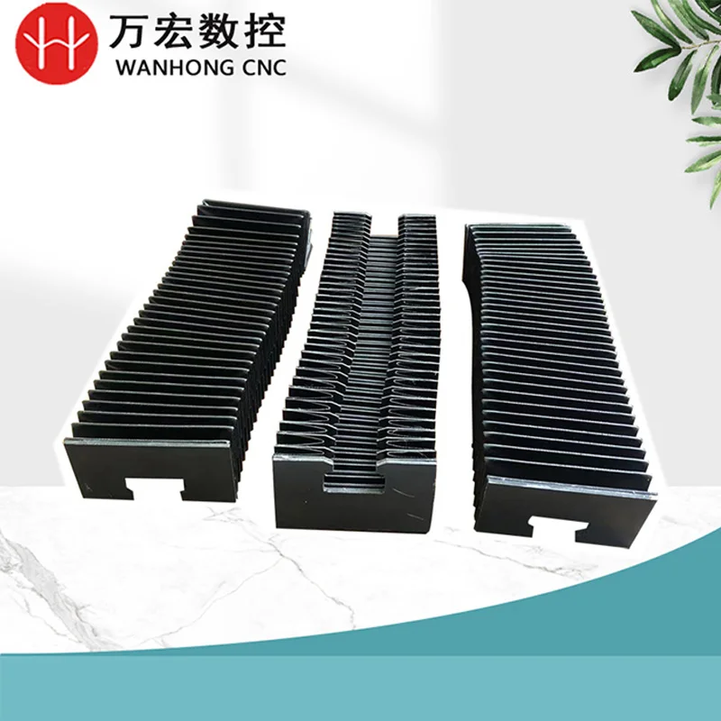 HGR20 CNC Linear Guide Rail Bellows Dust Cover Flexible Guard Dust Cloth for Machine Tools