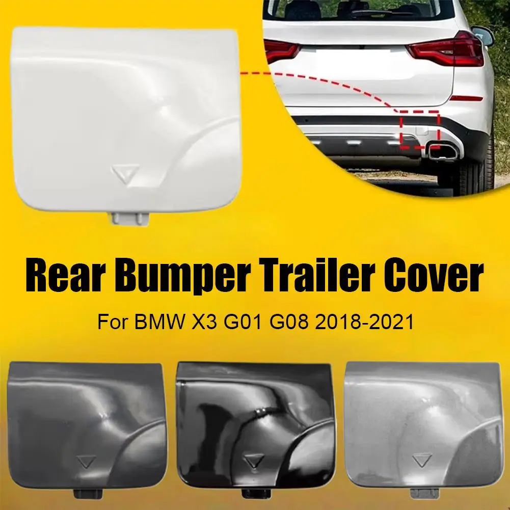 

For BMW X3 G01 G08 2018-2021 car rear bumper trailer towing 51127498525 cover OE: S2F0