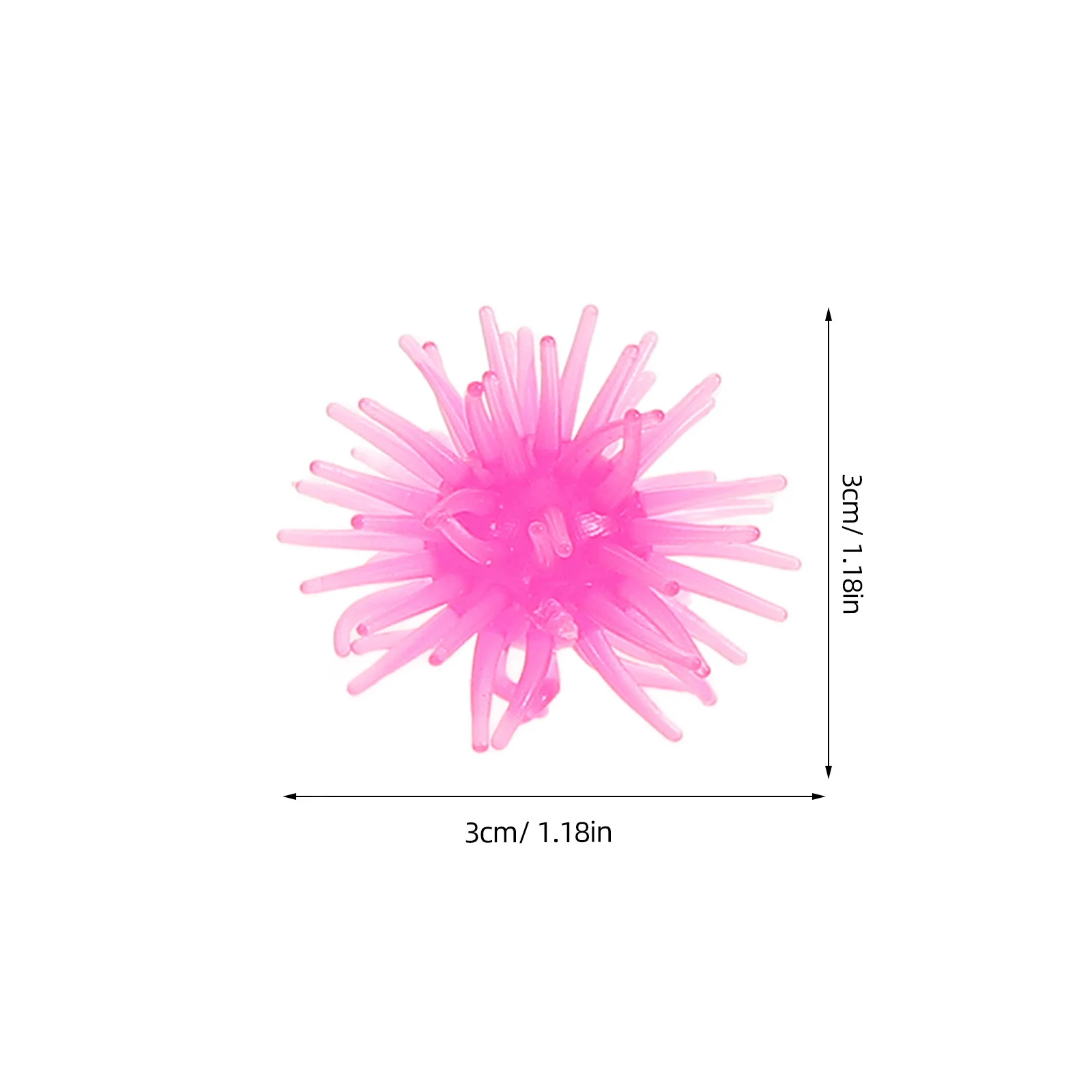 50 قطعة من الدعائم اللاصقة للزحف على الحائط من مادة Tpr القابلة للتمدد لمستلزمات الهالوين المرنة والمضحكة