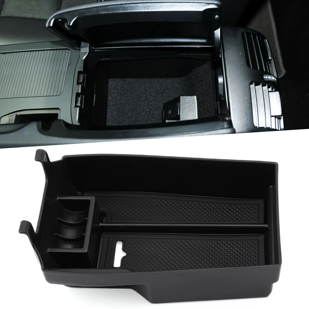 For Mercedes Benz C Class W204 C180 C200 C260 C300 2008-2013 Car Center Console Armrest Storage Box Organizer Tray