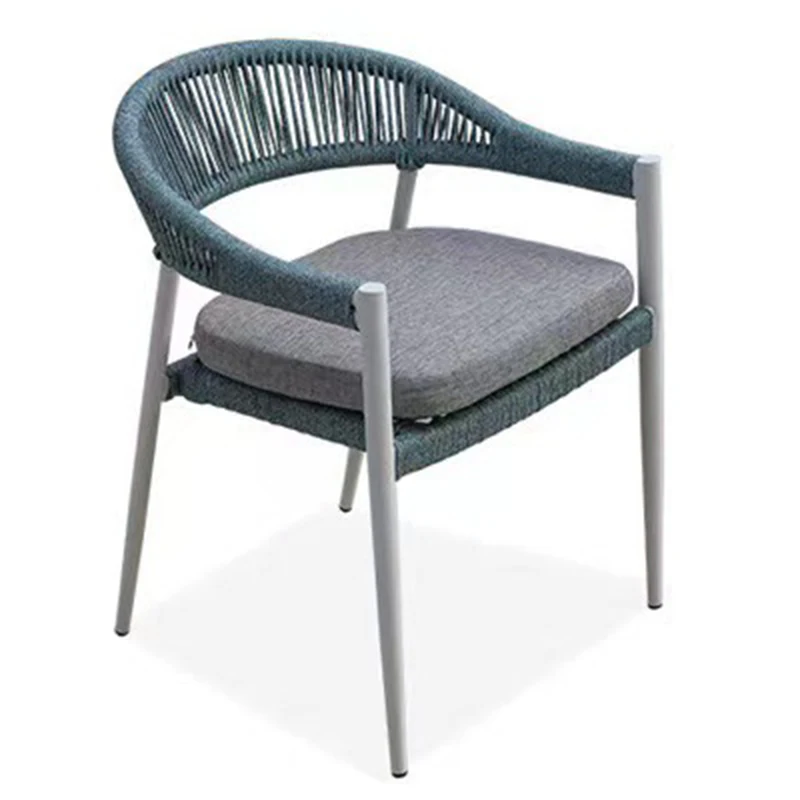 Wholesale High Quality PE Rattan Weave  Chair Dining Chair for Garden Hotel كرسي استرخاء