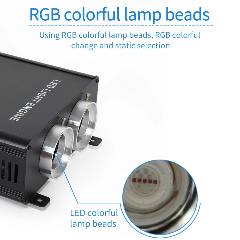 DMX512 console, rgbw light source machine, high power, 90w45w, fiber optic light emitting machine