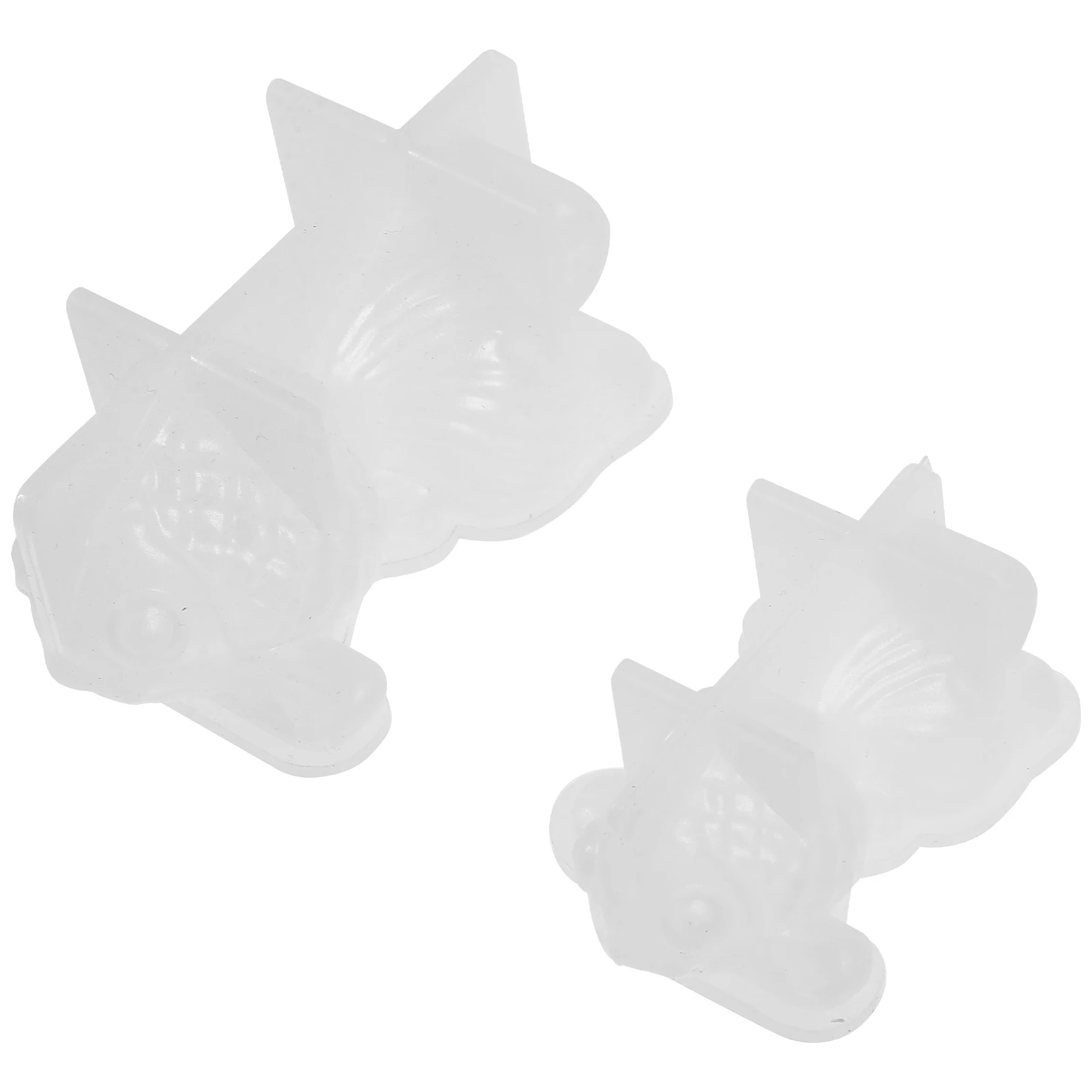 

2pcs Goldfish Silicone Mold Reusable Resin Fish Molding Craft Casting DIY Epoxy Crystal Animal Shape Jewelry Making Tool For