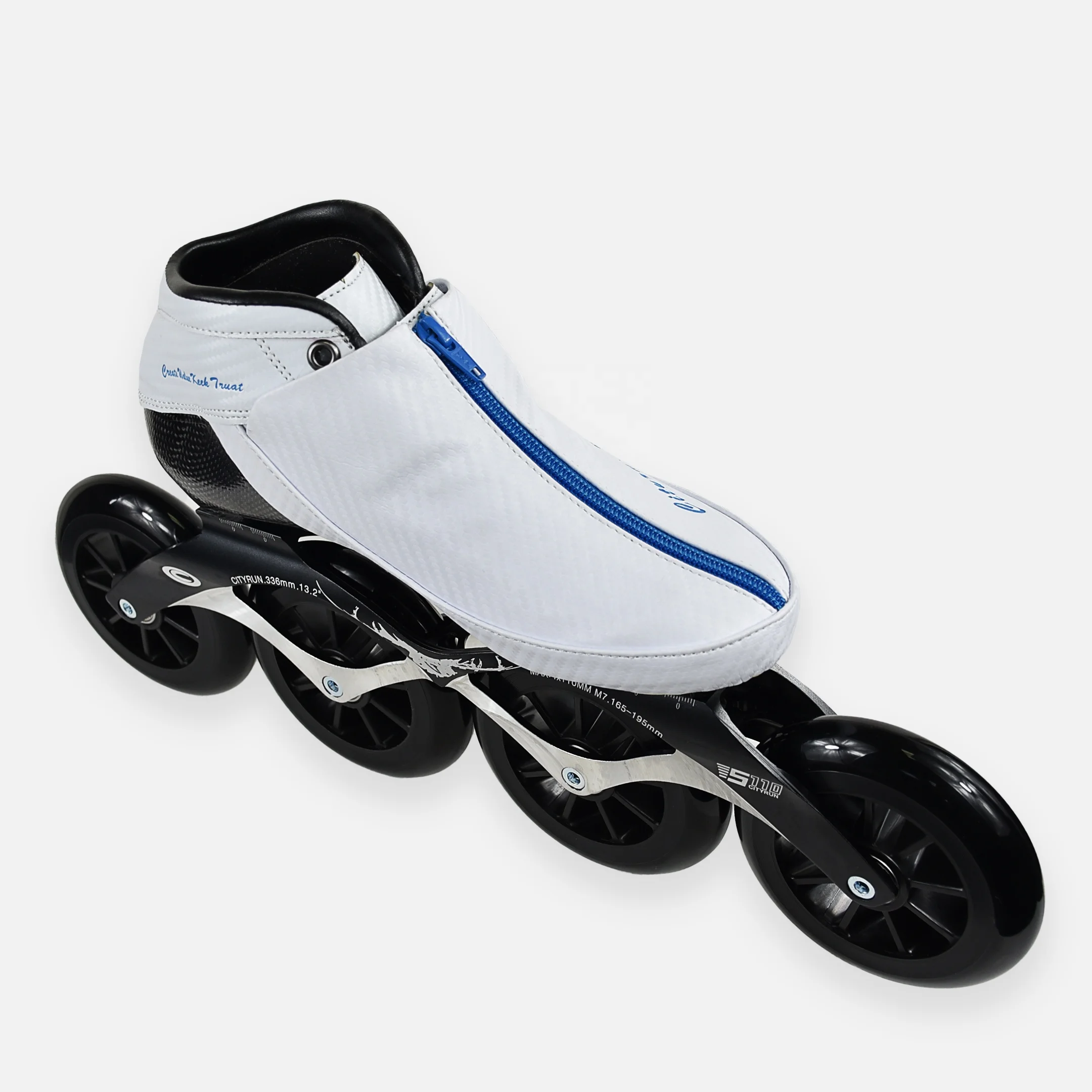 

Скоростные коньки Patines с ЧПУ Profesionales, обувь для скоростных коньков из углеродного волокна, быстрые роликовые коньки для взрослых, колеса 90, 100, 110 мм