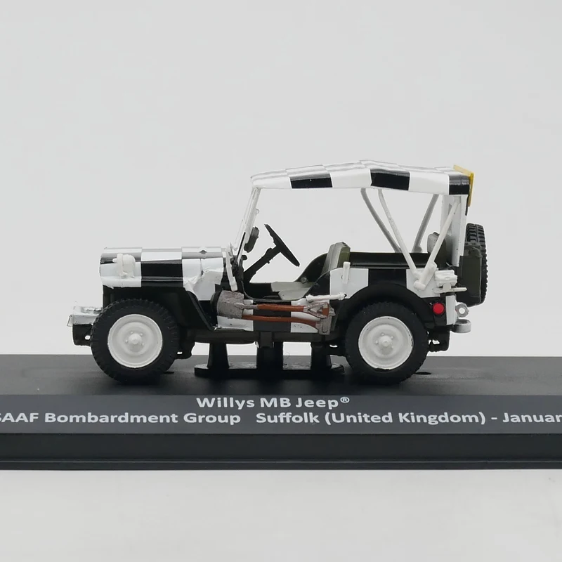 IXO 1:43 مقياس جيب ويليز MB 1945 الحرب العالمية الثانية نموذج سيارة مصنوع من خليط معدني أمريكي