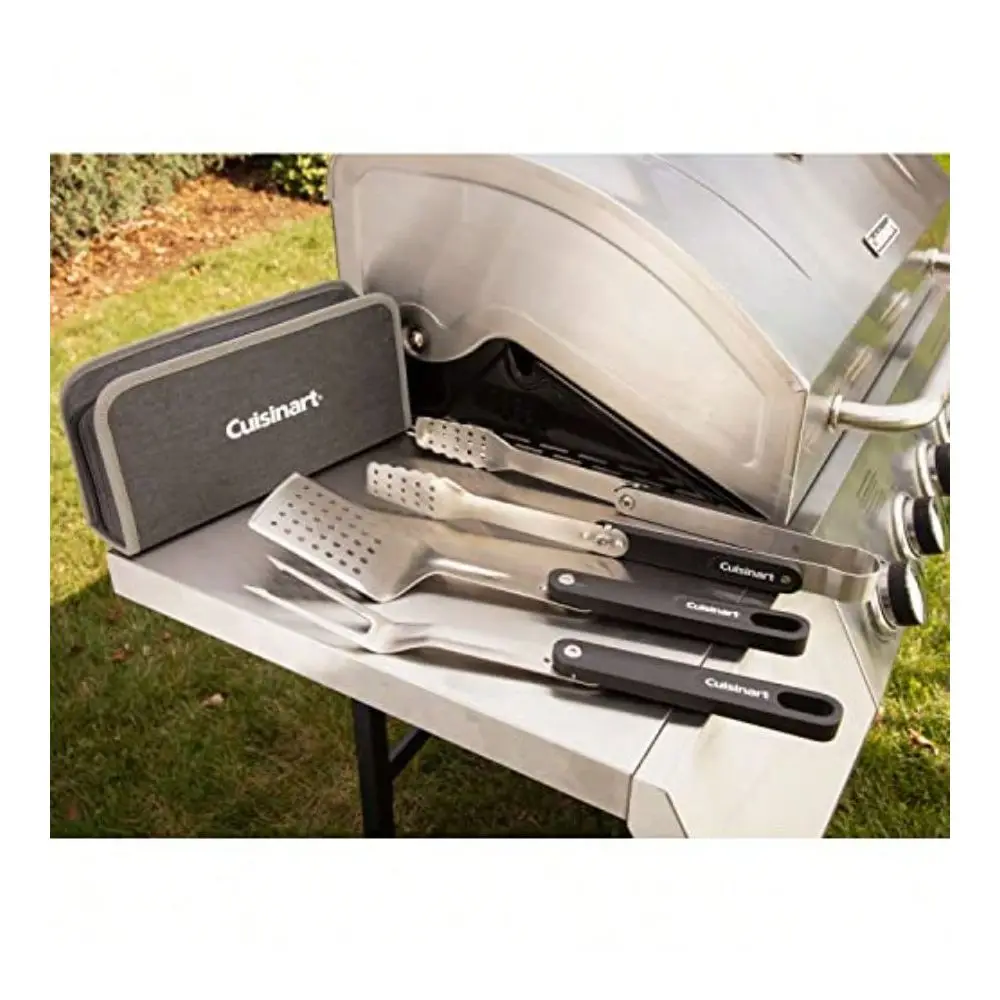 

CGS1000 4Piece Folding Grill Tool Set