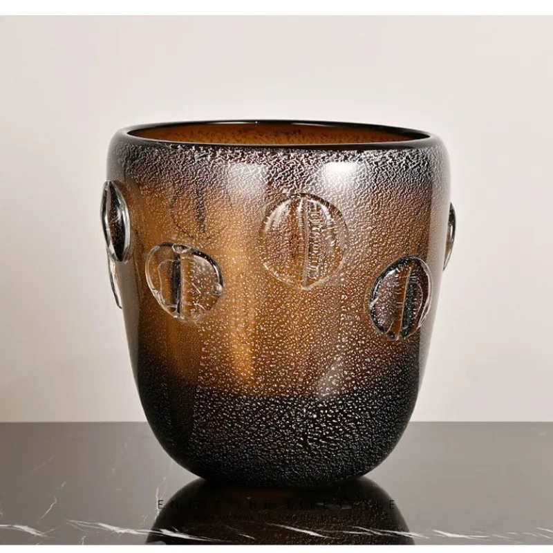 

Modern light luxury American large glazed, advanced flower arrangement