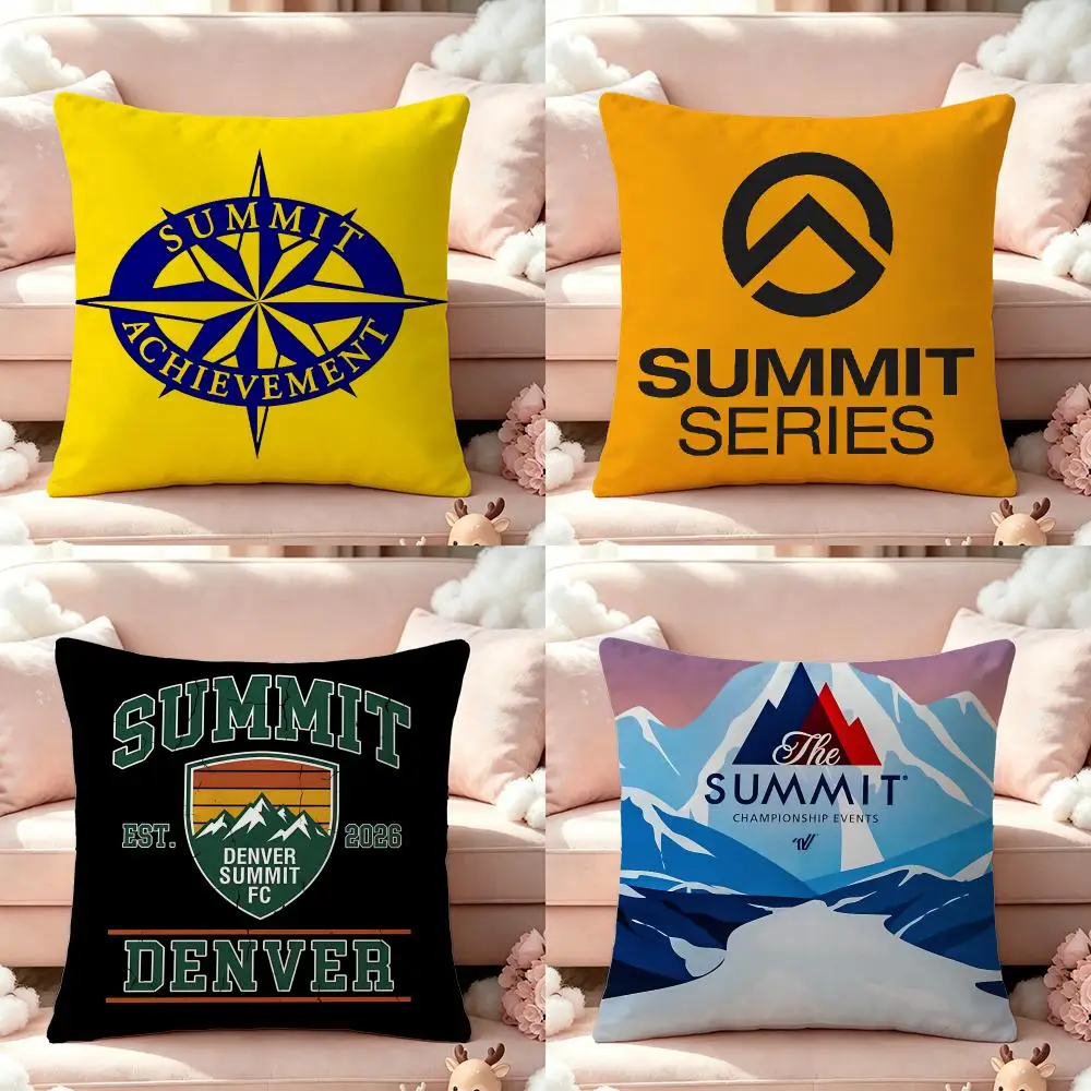 Brand Summit Series Cushion Cover Pillow Short Plush Pillow Cute Simple Style For Living Room Bedroom Birthday Gift