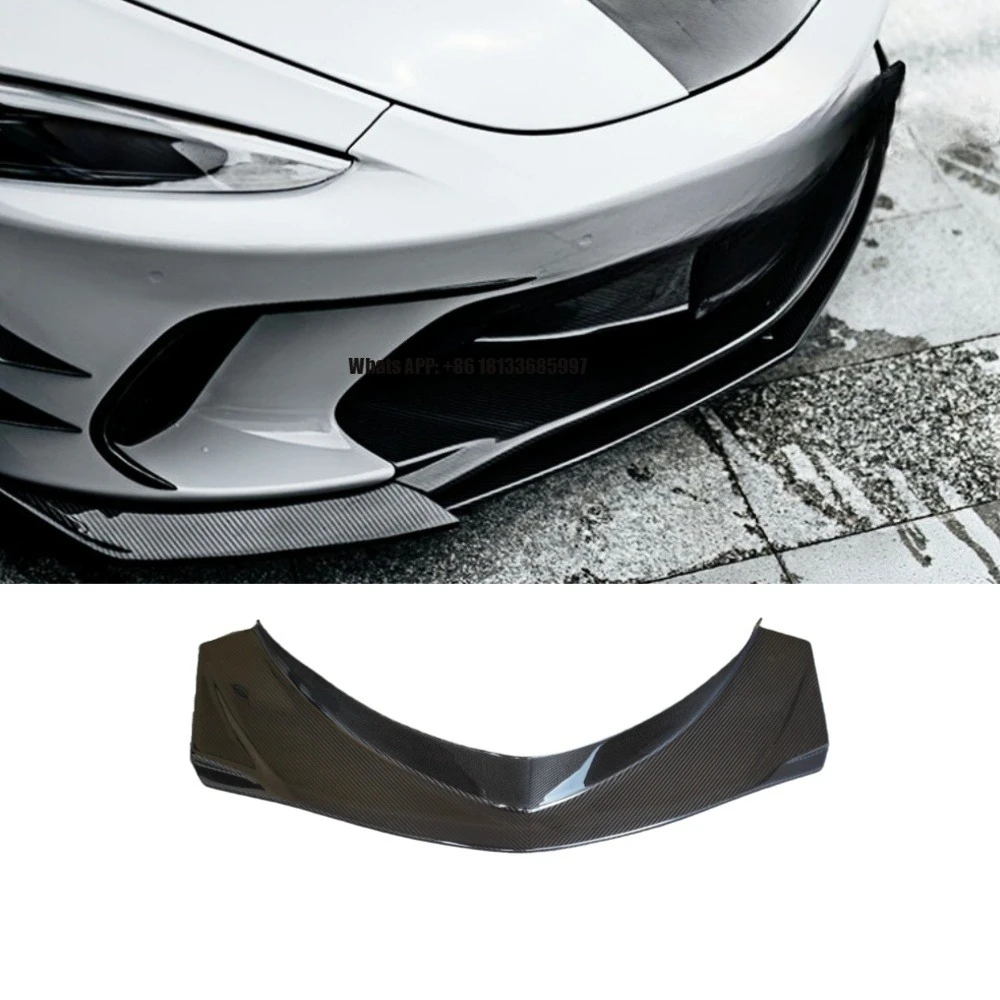 

Por Style Dry Carbon Fiber Front Lip Mid Lip Body Kit for McLaren GT