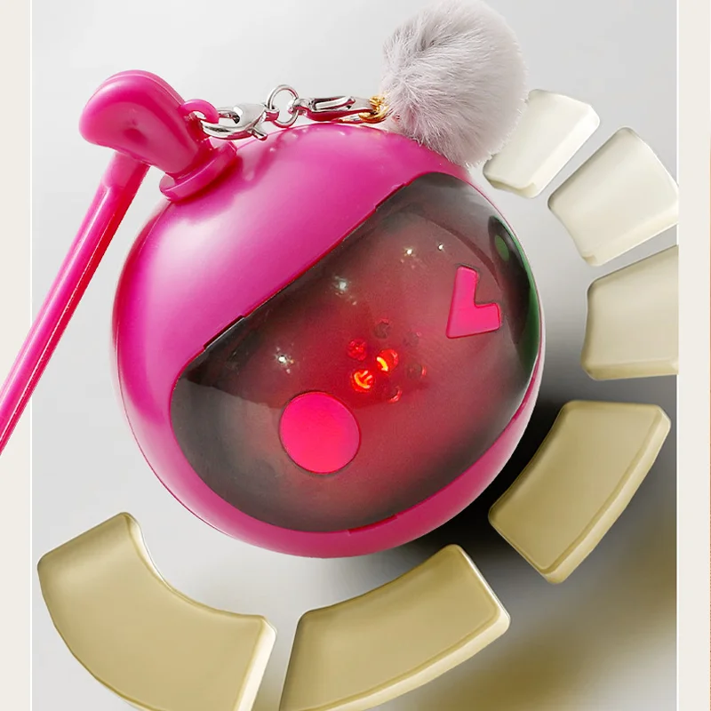 

Interactive Cat Toy Ball Automatic Moving Rolling Ball with Light Rolling Chase Ball Rechargeable Automatic Toy Kitten Supplies