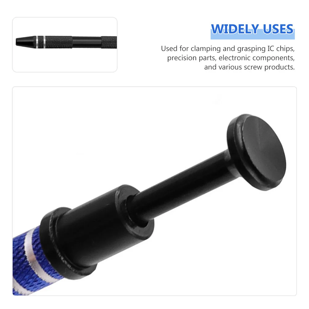 

2 Pcs Grabber Screw Pickup Object Tweezers Extractor Electronic Component Catcher Chip Picker Small Tool