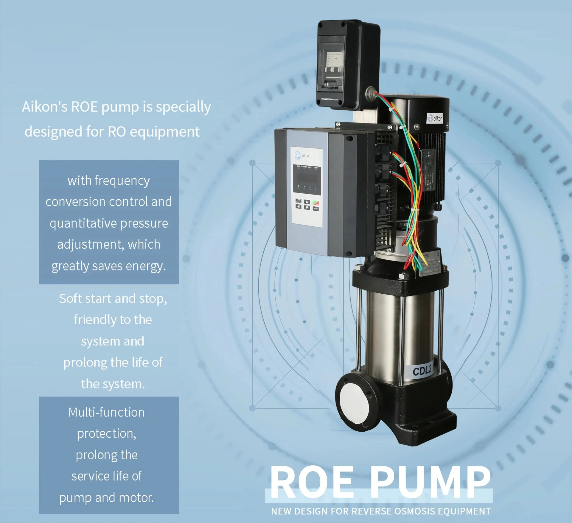 Customizable High Pressure Water Pump Central Centrifugal Multistage Boiler Feed Pump for Wastewater Treatment