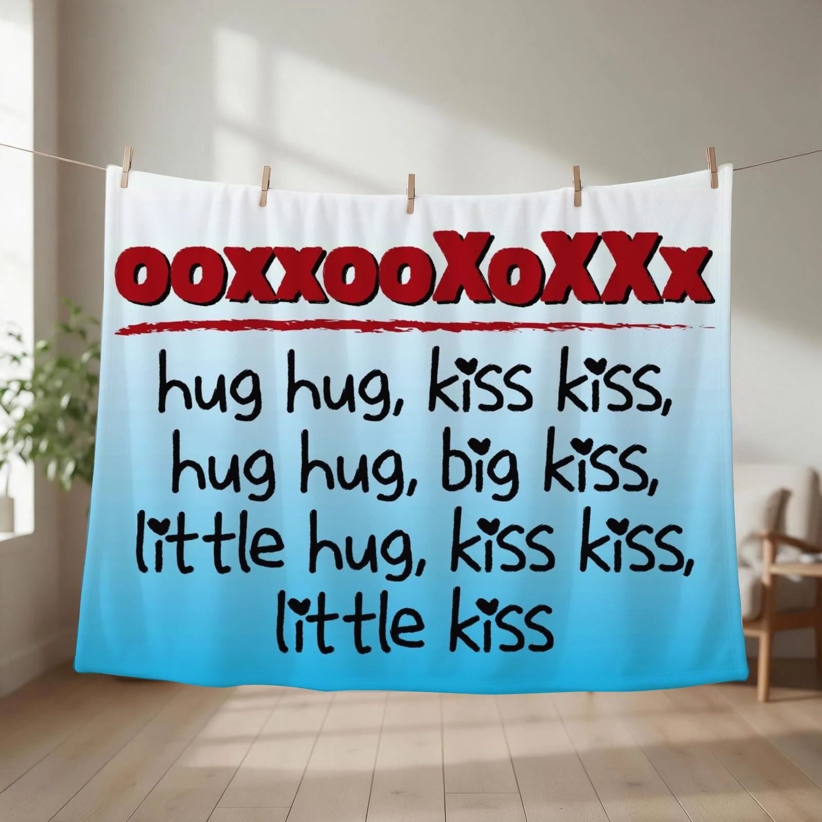 Nacho Libre Hug Hug Kiss Kiss Blanket Throw Blanket couch cozy soft plush fuzzy picnic outdoor blanket