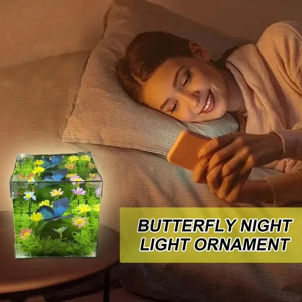 جديد DIY مصباح ضوء الليل اليدوية المنتجات غير المكتملة مواد إضاءة ليلية صغيرة التوصيل والتشغيل أجواء الإضاءة الديكور