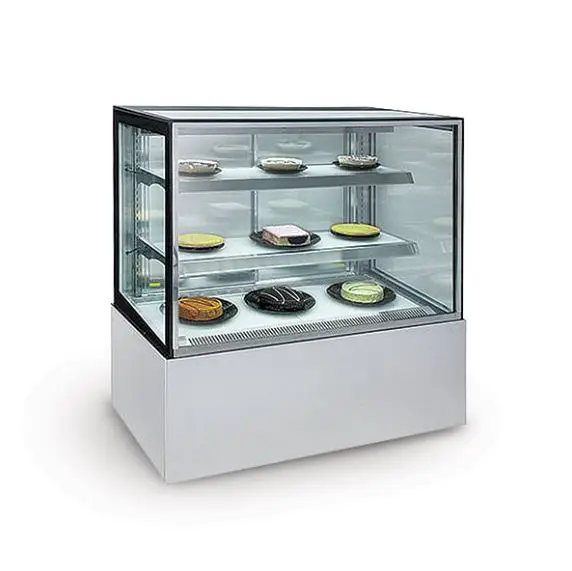 commercial birthday counter top cake stands toppers chiller display showcase machine for sale