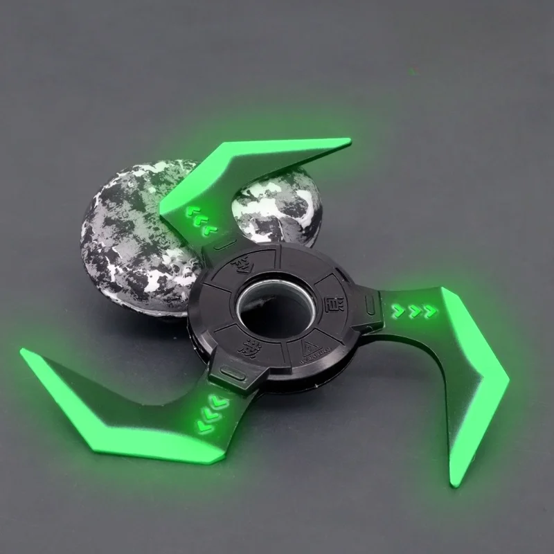 最新の 10 センチメートル Apex Legends 武器アークスター回転可能な発光金属コレクション装​​飾装飾工芸品男の子の誕生日プレゼントのおもちゃ