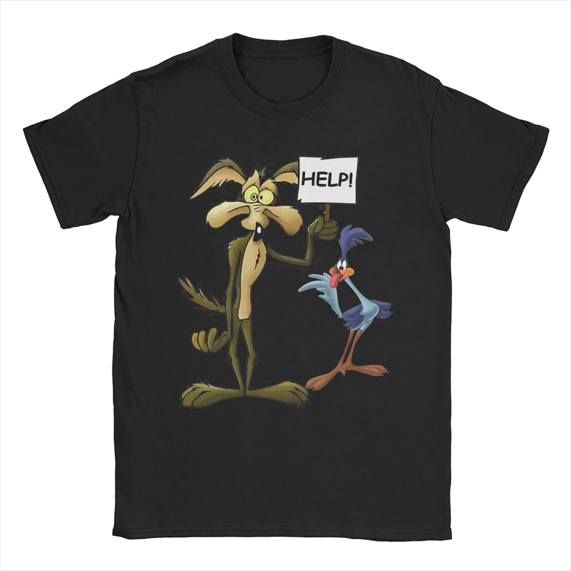 New Arrival Wile E. Coyote T Shirt For Unisex  100% Cotton Tee Shirt Short Sleeve Clothes