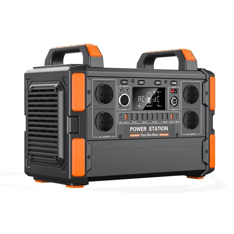 Outdoor Mobile Power 200w 300w 500w 600w 1600w Portable Energy Storage Large Capacity Lithium Battery Camping Trip Car Emergency