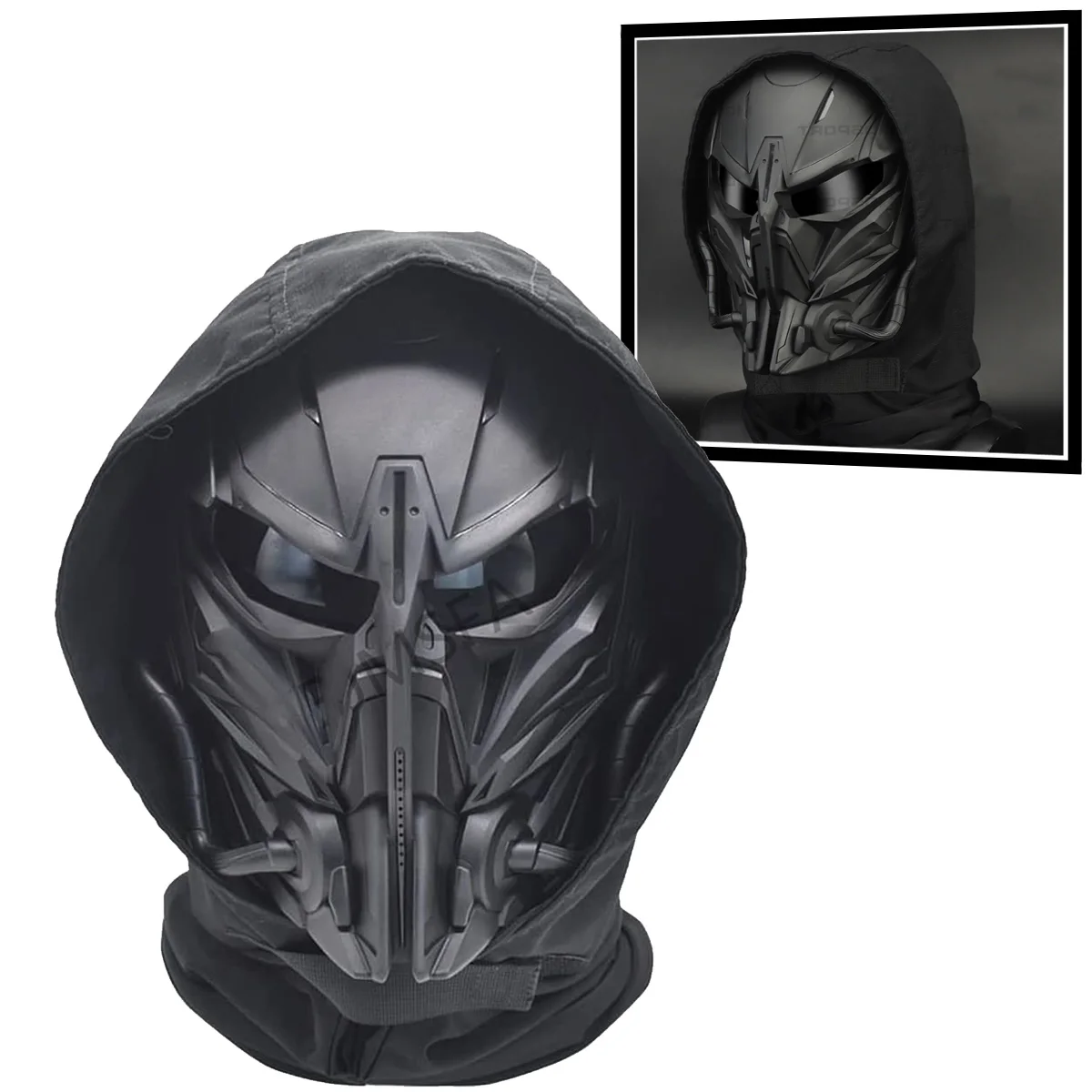 AliExpress NONE Airsoft Full Face Protective Mask Balaclava Mask, for Outdoor Sports CS Cosplay Costume Movie Shooting