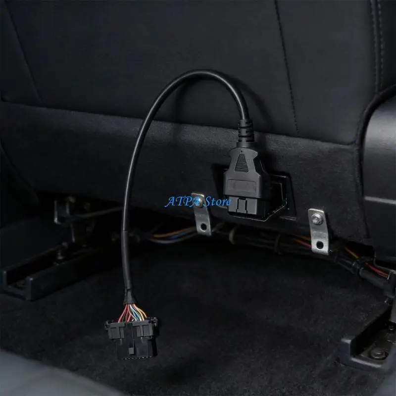 U13C Easy Install OBD2 Bypass Cable For 1500 2500 2018 to 2020 Truck Maintenance Safety Access