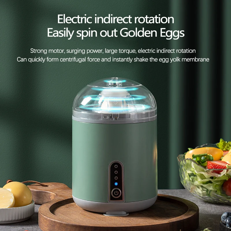 Electric Egg Mixer Egg Shaker Golden Egg Maker Automatic Mixing Of Egg White And Yolk Egg Homogenizer Kitchen Supplies