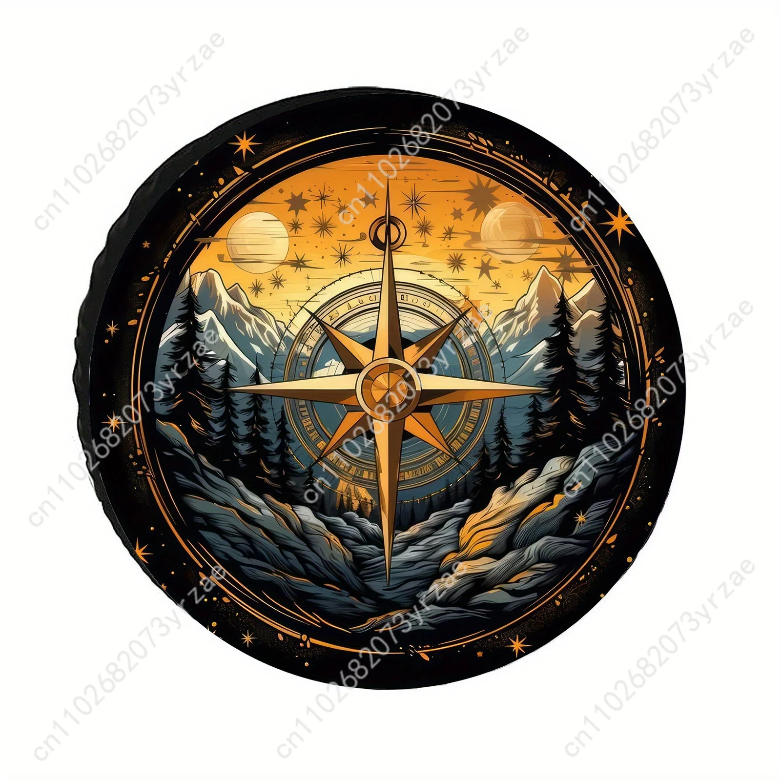 

Compass Mountain World Various Models Spare Car Tire Cover Prevention Sand Dust rainwaterTire Cover Sturdy Durable Tire Covers