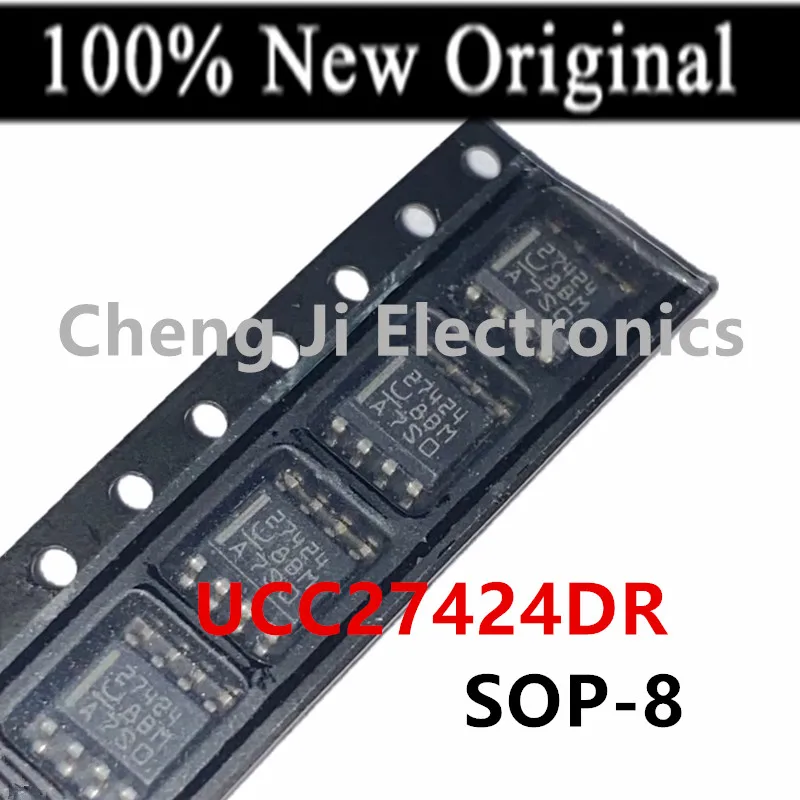 10PCS/Lot   UCC27424DR   27424   SOIC-8   New original low side MOSFET driver   UCC27424DGNR   MSOP-8 、UCC27424QDRQ1   27424Q