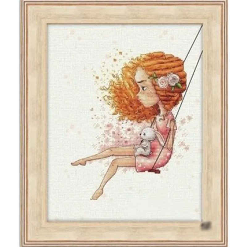 

7132 наборы для вышивки крестиком Φ 14ct 18ct Набор для вышивки крестиком иглы для творчества полный набор хобби