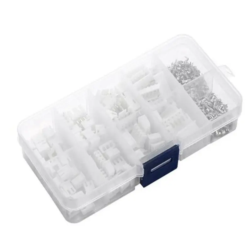 Easy Install 1150Pcs XH2.54 2P 3P 4P 5 Pin 2.54Mm Pitch Terminal Kit / Housing / Pin Header Connector JST Connectors Adaptor XH
