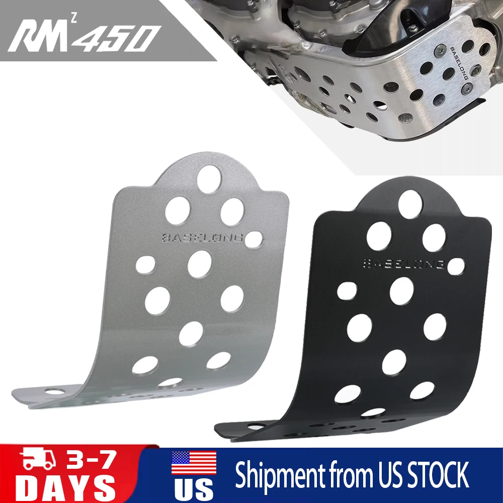 For Suzuki RMZ450 2018-2024 RM-Z450 RMZ 450 RM Z450 Motocross Skid Plate Engine Guard Chassis Under Guard Skid Plate Bash Plate