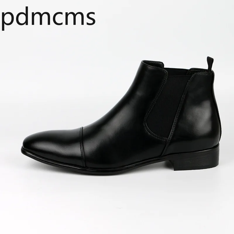 Men's Shoes Fashion Comfortable Chelsea Boots Designer Anti Slip Ankle Boots for Men 2026 Autumn New Plus-size Botas Masculino