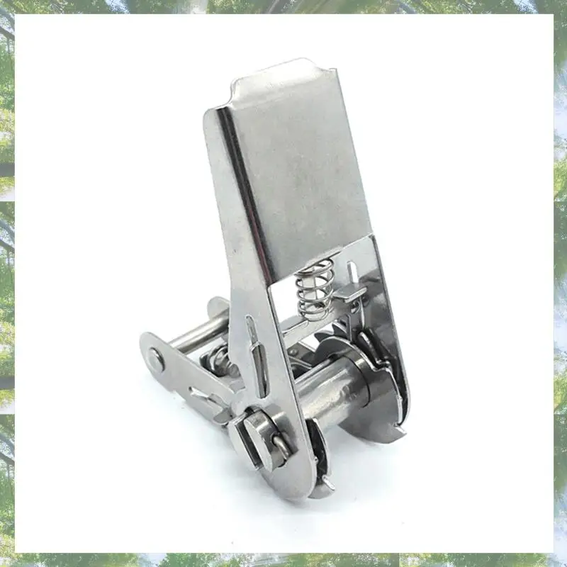 Retail 4Pcs 1 Inch Breaking Force 0.8 Tons Fastener Tensioner Ratchet Tensioner Cargo Tightener