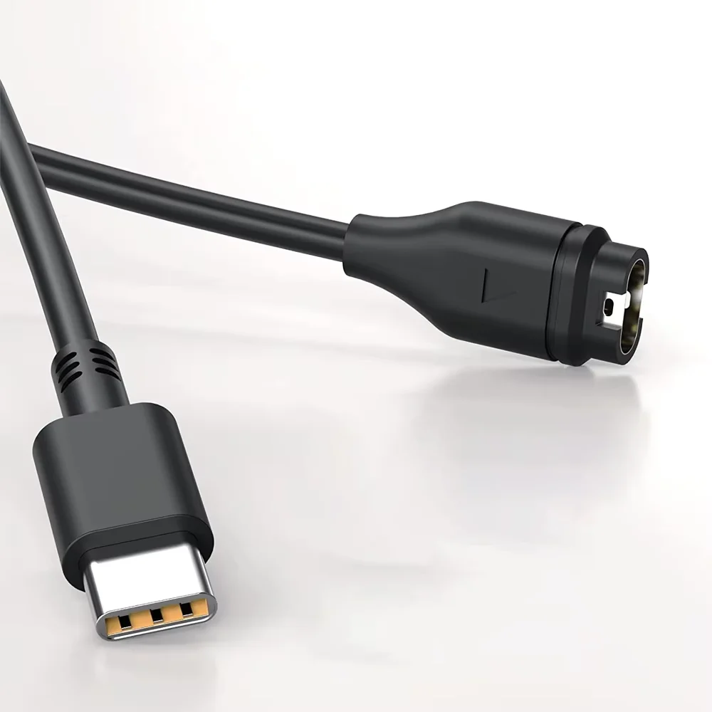 

Кабель для зарядки часов Garmin Venu 4 3 2 SQ/Fenix 8 7 7X 6 6X 5 5X Plus, зарядный шнур Type-C для Vivoactive 6 5/Forerunner 745 945