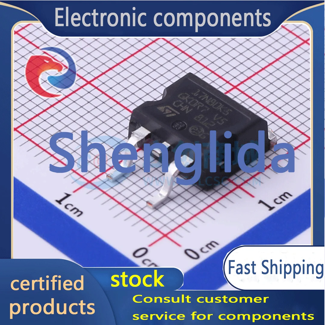 

STB17N80K5 packaged D2PAK field-effect transistor (MOSFET) brand new off the shelf 1PCS