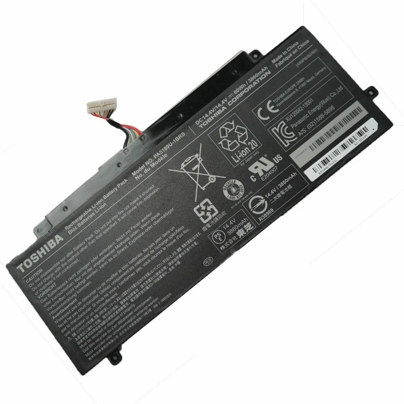 Brand new, genuine battery PA5189U-1BRS Suitable for Toshiba Satellite P55W P55W-B P55W-B5224