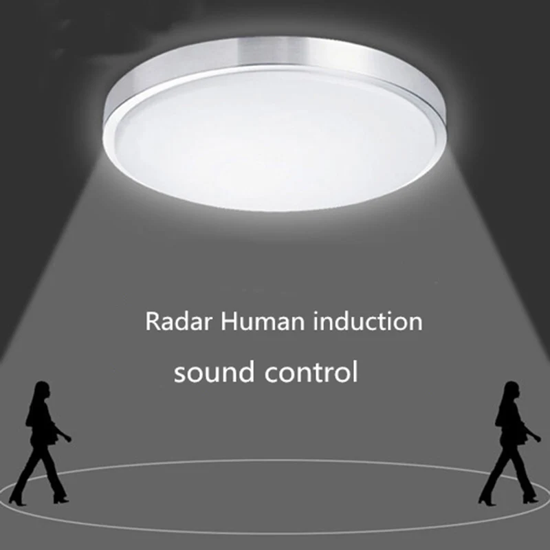 Led Ceiling Lights lamp Radar Induction/Human Sensor/Sound control  Lustre Luminaire Plafonnier For Living Room Home Lighting