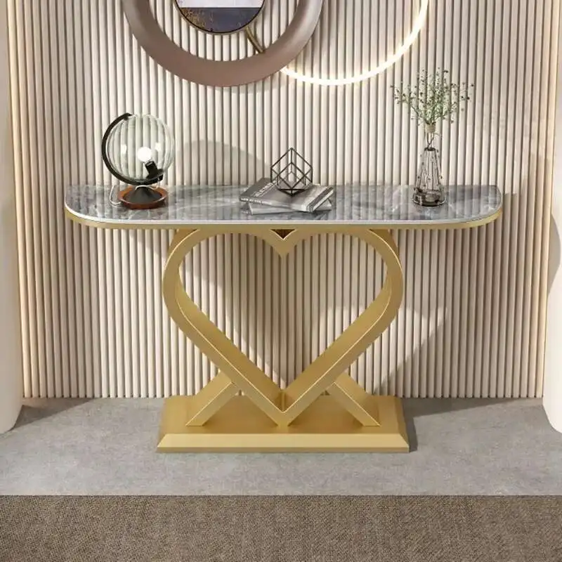 심플한 디자인 복도 테이블 독특한 북유럽의 아름다움 현대 코너 테이블 정교함 미니멀리스트 테이블 콘솔 복도 테이블 가구