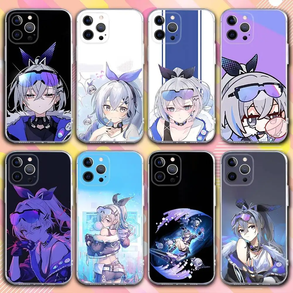 

S-Silver Game Wolf Phone Case For iPhone 17,16,15,14,13,12,11 Pro,Max,Plus,X,XS,XR,SE4,E Mini Transparent Soft Cover