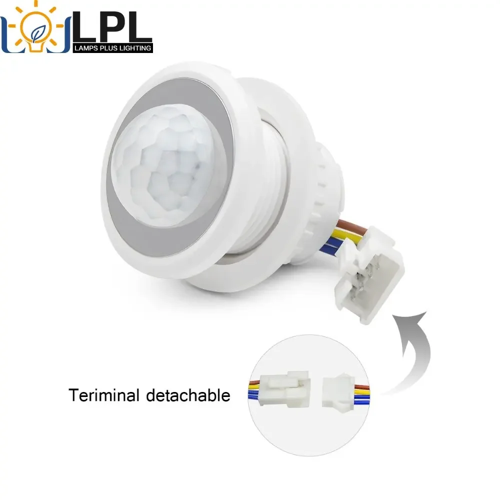 Time Delay Adjustable 110V-220V Highly Sensitive Auto ON/OFF PIR Infrared Motion Sensor Switch Mode Detector Light Switch