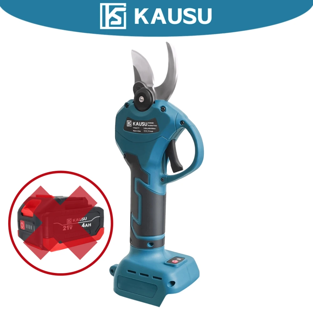

Cordless Brushless Electric Garden Scissors Fruit Tree Branch Pruning Power Tools Bonsai With LCD For Makita18V Battery