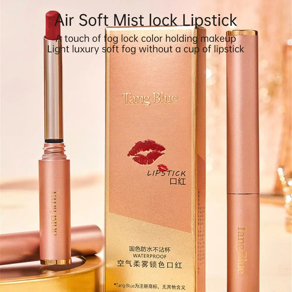 Lip Gloss Convenient Velvet Texture Gradient Finish Soft Mist Moisturizing Rich Color Popular Lip Color Easy Color Lipstick Cozy