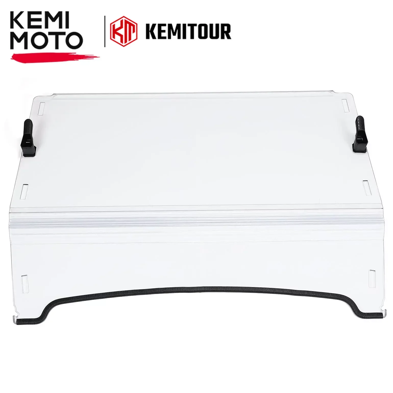 

KEMIMOTO PC Clear Front Folding Windshield PC Windscreen Compatible with John Deere Gator 620i 625i 825i XUV 850 855D HPX 4x4