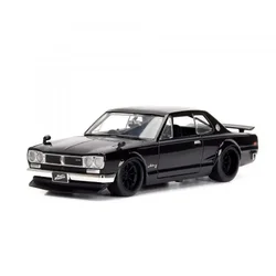 Nissan Skyline GTR Rare Edition Modèle en alliage d'émulation, Décoration de voiture, Collection de modèles, 1/24, 1971