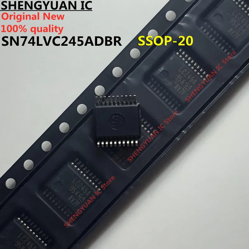 10pcs SN74LVC245ADBR LC245A SSOP20 SN74LVC245A 74LVC245A OCTAL BUS TRANSCEIVER WITH 3-STATE OUTPUTS quality 100% new original