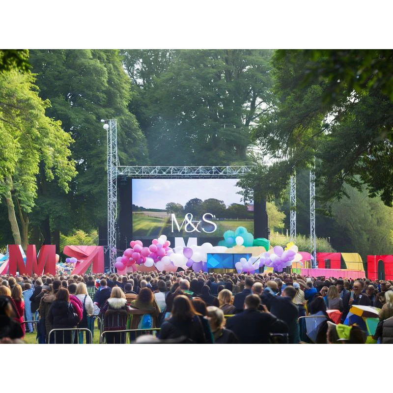 Transparent DisplayChip On BoardHD Rental Outdoor Video Advertising Waterproof Display ScreenCustom Waterproof LED Screens