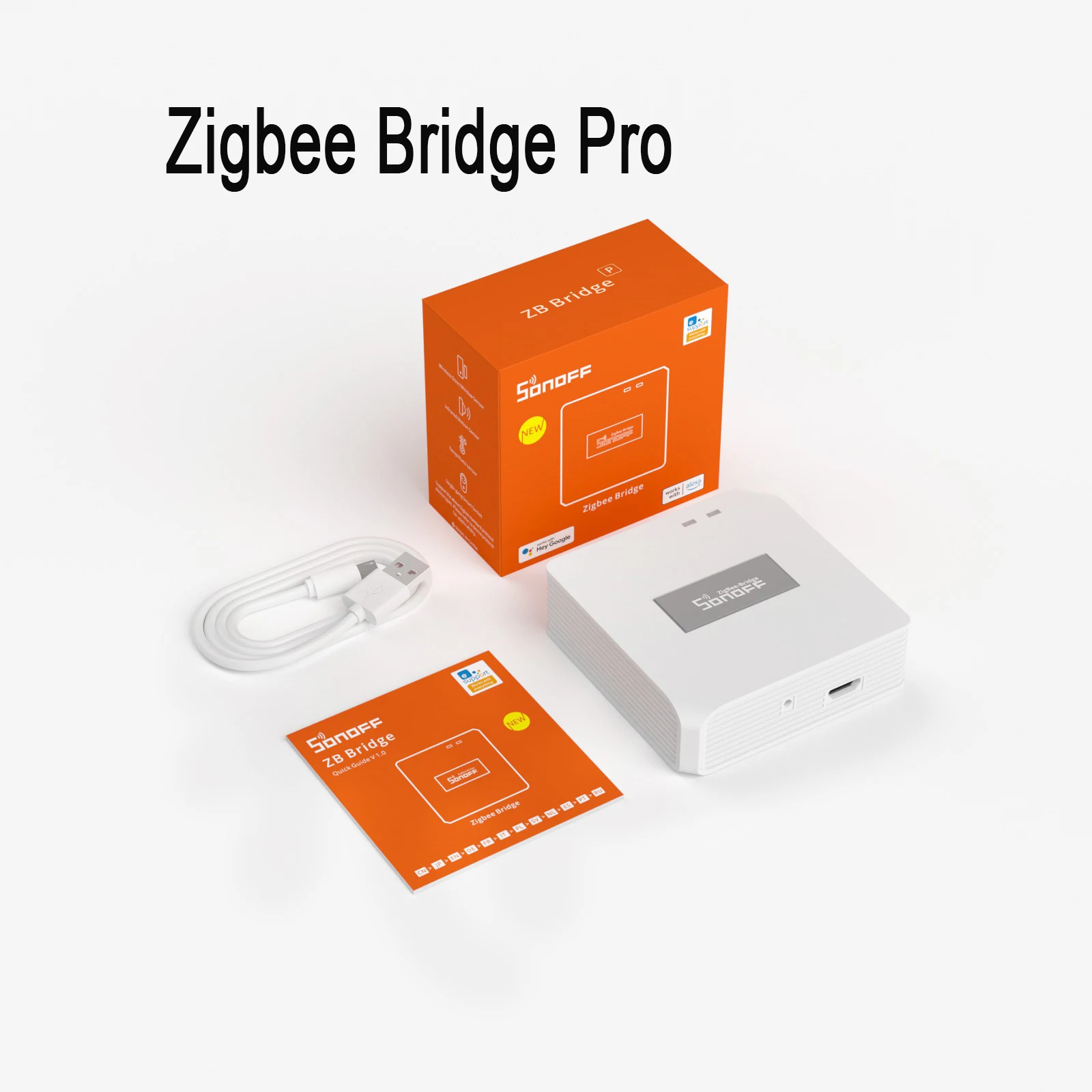 SONOFF ZBBridge Pro Smart Zigbee Bridge Zigbee 3.0 APP Draadloze afstandsbediening Smart Home Bridge Werkt met Alexa Google Home