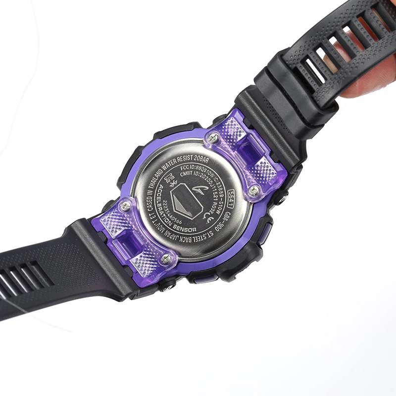 Resin Watch Band For Casio  GBA-900 Series Men's Sports Waterproof Rubber Replacement Bracelet Watch Accessories